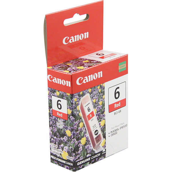 Canon BCI-6R Red OEM Inkjet Cartridge