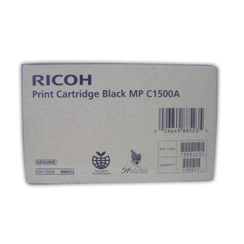 Ricoh 888523 (Type MPC1500A) Black OEM Toner Cartridge