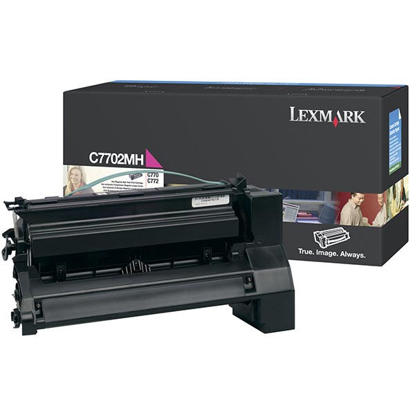 Lexmark C7702MH Magenta OEM High Yield Print Cartridge