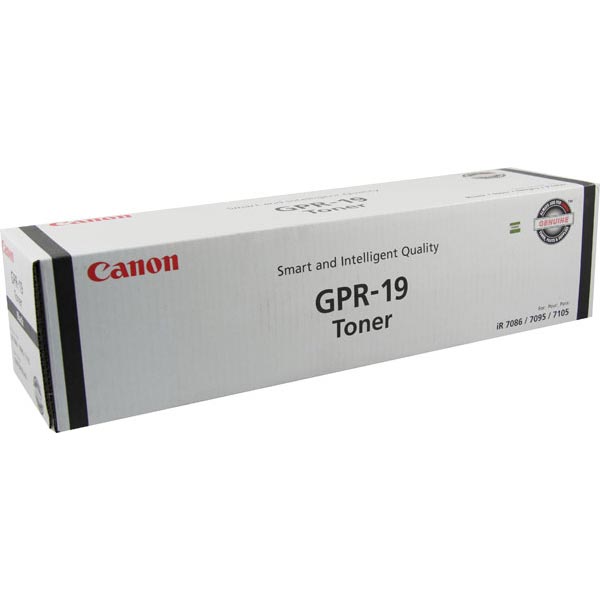 Canon 0387B003AA (GPR-19) Black OEM Toner Cartridge