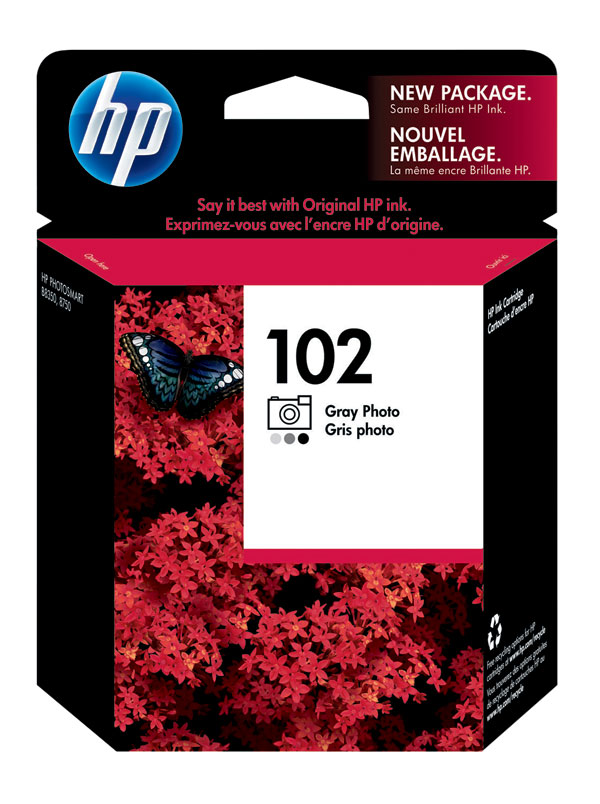 HP C9360AN (HP 102) Gray OEM Print Cartridge