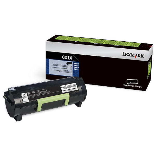 Lexmark 60F1X00 (Lexmark #601X) Black OEM Toner Cartridge