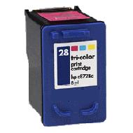 Premium Quality Tri-Color Inkjet Cartridge compatible with HP C8728AN (HP 28)