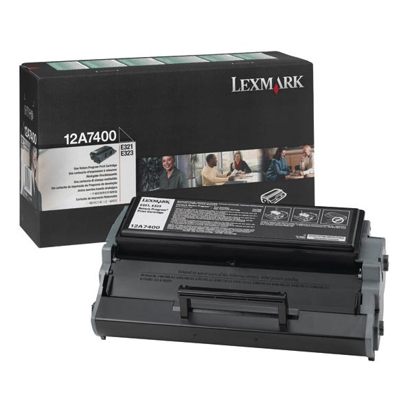 Lexmark 12A7400 Black OEM Print Cartridge