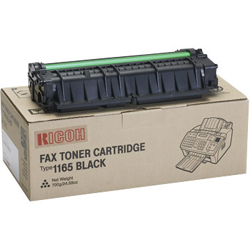 Savin 9889 (Type 1165) Black OEM Laser Toner Cartridge