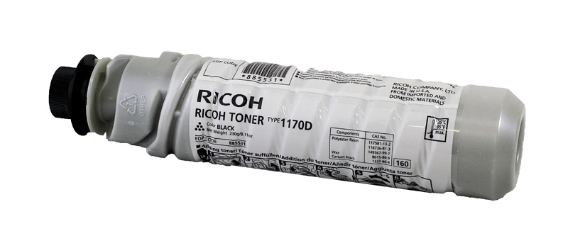 Ricoh 888260 (Type 1170) Black OEM Copier Toner