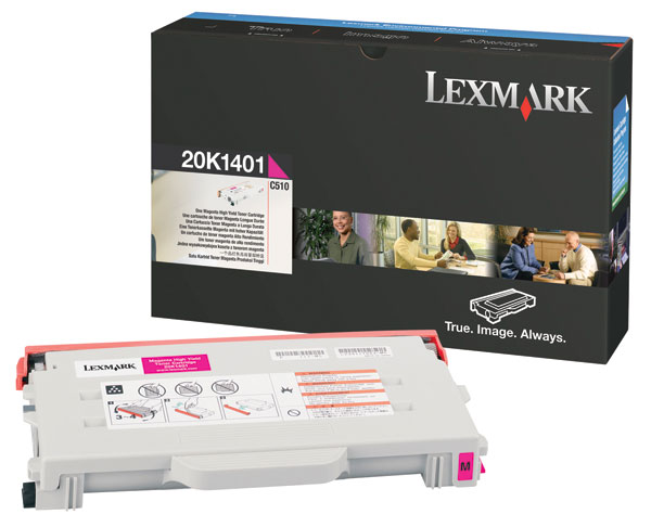 Lexmark 20K1401 Yellow OEM Toner Cartridge