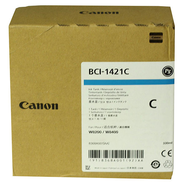 Canon 8368A001AA (BCI-1421C) Cyan OEM Inkjet Cartridge