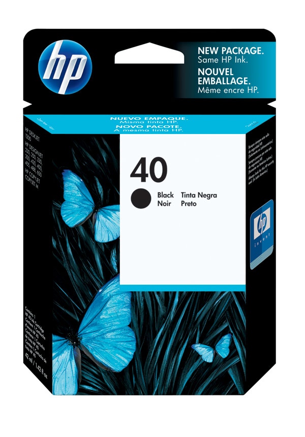 HP 51640A (HP 40) Black OEM Inkjet Cartridge