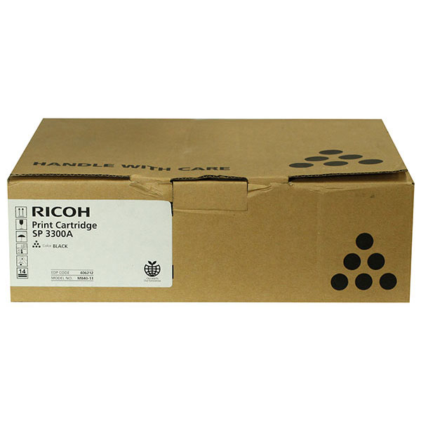 Ricoh 406212 (Type 3300A) Black OEM Toner Cartridge