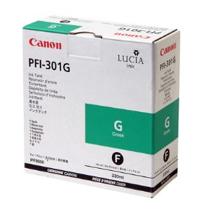 Canon 1493B001 (PFI-301G) Green OEM Inkjet Cartridge
