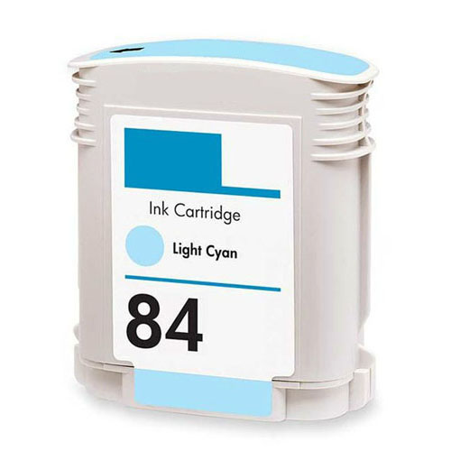 Premium Quality Light Cyan Inkjet Cartridge compatible with HP C5017A (HP 84)