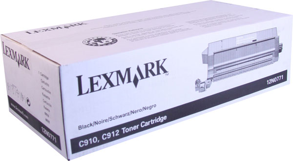 Lexmark 12N0771 Black OEM Toner Cartridge