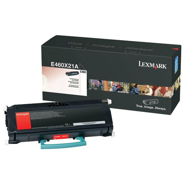Lexmark E460X21A Black OEM Toner Cartridge