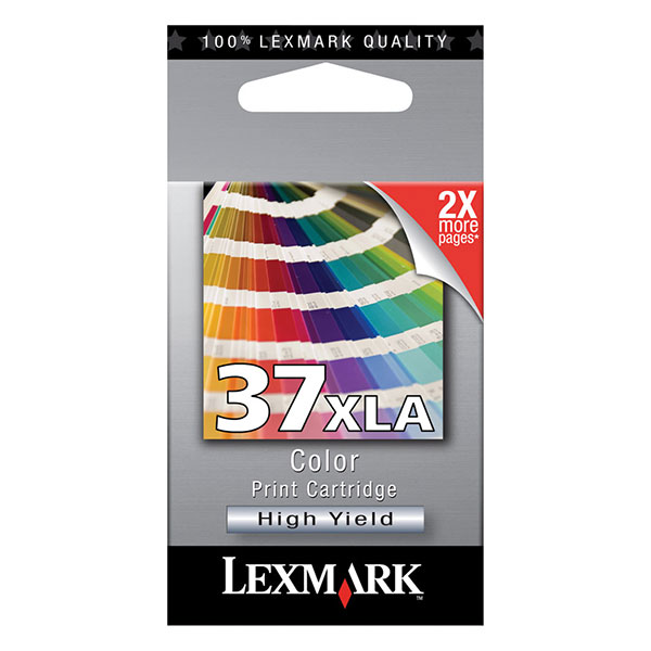 Lexmark 18C2200 (Lexmark #37XL) Tri-Color OEM High Yield Inkjet Cartridge