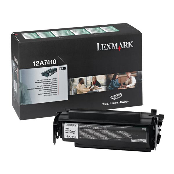 Lexmark 12A7410 Black OEM Print Cartridge