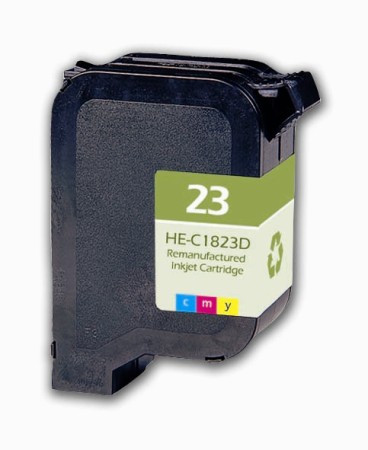 Premium Quality Color Inkjet Cartridge compatible with HP C1823D (HP 23)