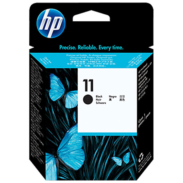 HP C4810A (HP 11) Black OEM Inkjet Cartridge Printhead