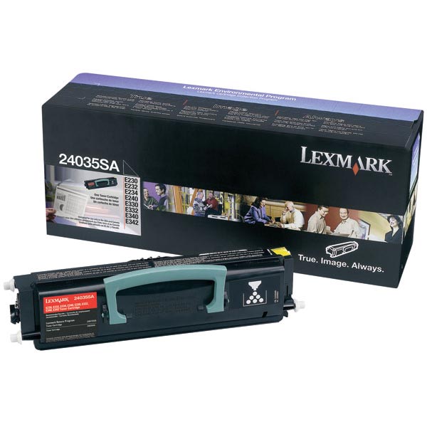 Lexmark 24035SA Black OEM Toner Cartridge