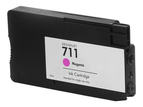 Premium Quality Magenta Inkjet Cartridge compatible with HP CZ131A (HP 711A)