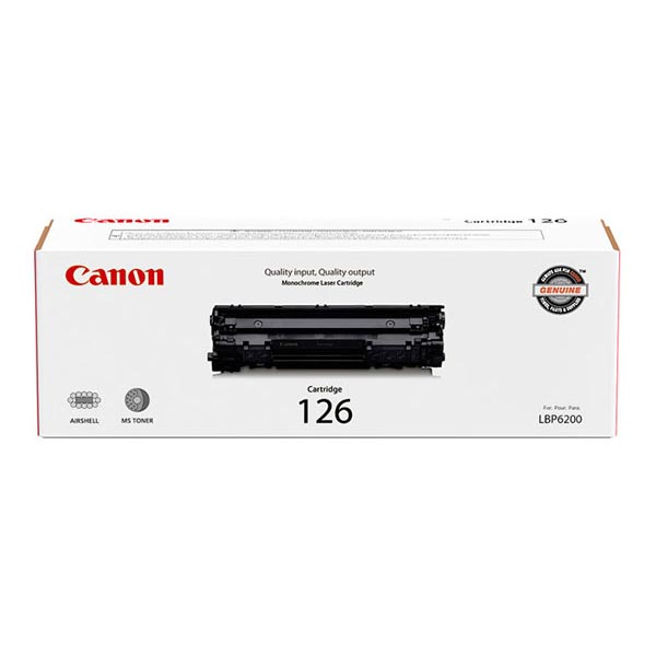 Canon 3483B001 (CRG-126) Black OEM Toner Cartridge