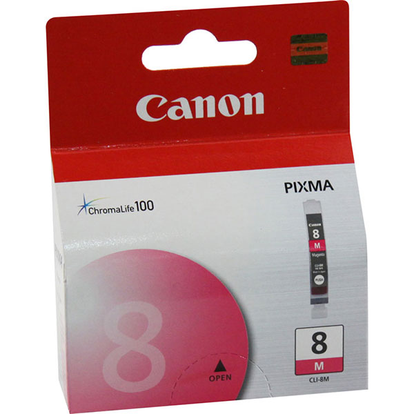 Canon 0622B002 (CLI-8M) Magenta OEM Inkjet Cartridge
