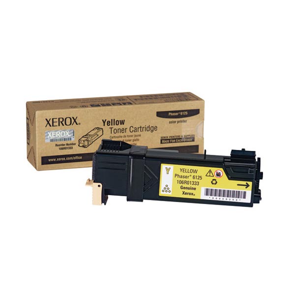 Xerox 106R01333 (106R1333) Yellow OEM Toner Cartridge