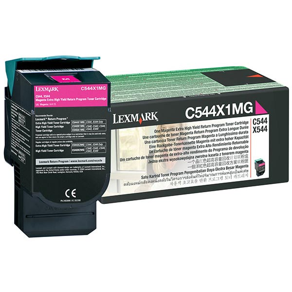 Lexmark C544X1MG Magenta OEM Toner Cartridge