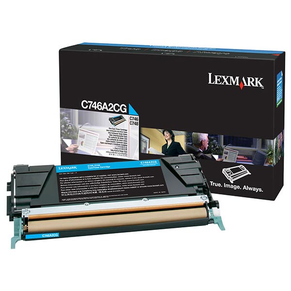 Lexmark C746A2CG Cyan OEM Toner