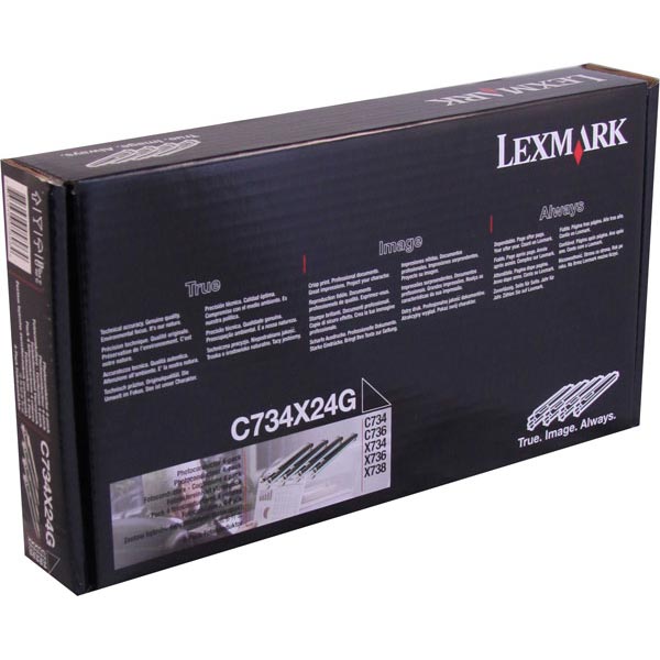 Lexmark C734X24 OEM Photoconductor Unit (4 pk)