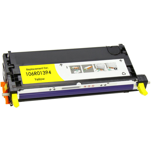 Premium Quality Yellow Laser Toner Cartridge compatible with Xerox 106R01394