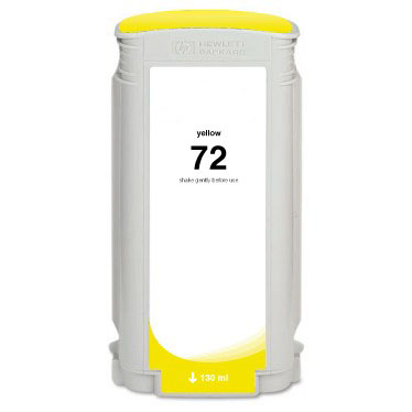 Premium Quality Yellow Inkjet Cartridge compatible with HP C9373A (HP 72)