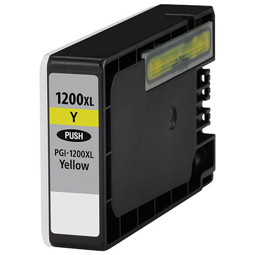 Premium Quality Yellow Inkjet Cartridge compatible with Canon 9198B001 (PGI-1200xl Y)