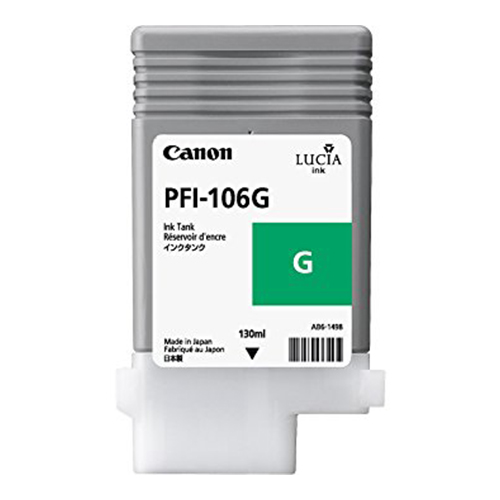 Canon 6628B001AA (PFI-106Green) Green OEM Inkjet Cartridge