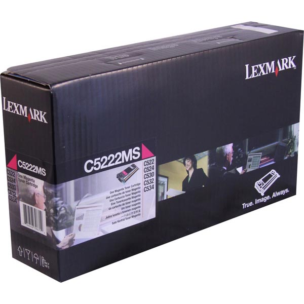 Lexmark C5222MS Magenta OEM Toner Cartridge