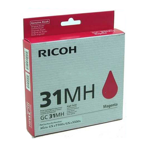 Ricoh 405703 Magenta OEM High Yield Ink Cartridge