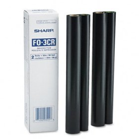 Sharp FO-3CR Black OEM Thermal Fax Ribbons