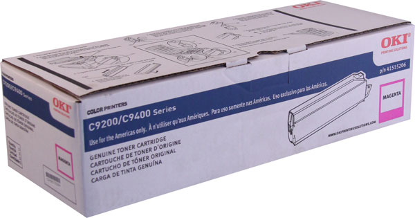 Okidata 41515206 (Type C3) Magenta OEM Toner Cartridge
