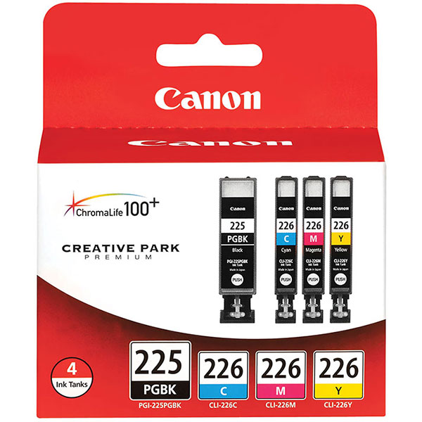 Canon 4530B008 (PGI-225) Photo Color Ink OEM Ink Tank (Multi Pack)