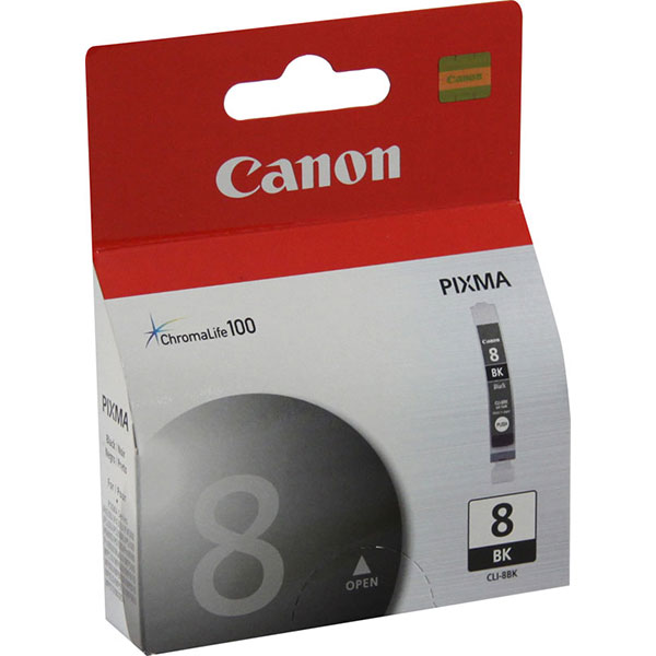 Canon 0620B002 (CLI-8B) Black OEM Inkjet Cartridge