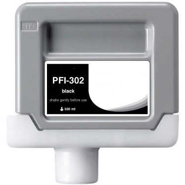 Premium Quality Black Inkjet Cartridge compatible with Canon 2216B001AA (PFI-302Bk)