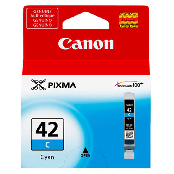 Canon 6385B002 (CLI-42C) Cyan OEM Inkjet Cartridge
