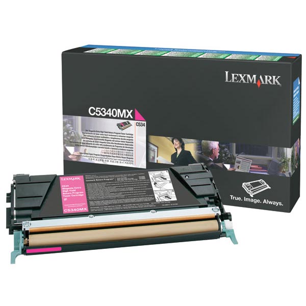 Lexmark C5340MX Magenta OEM High Yield Laser Toner Cartridge