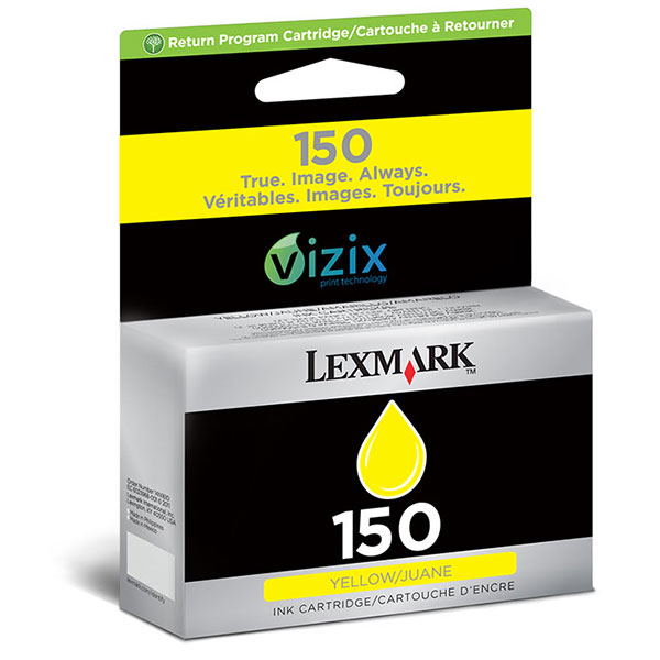 Lexmark 14N1610 (Lexmark #150) Yellow OEM Ink Cartridge