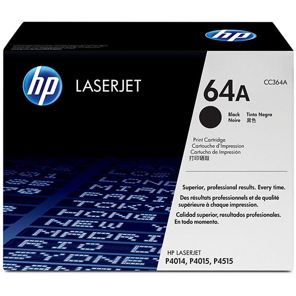 HP CC364AG (HP 64A) Black OEM Smart Print Cartridge