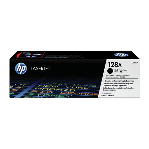 HP CE320AG (HP 128A) Black OEM Smart Print Cartridge