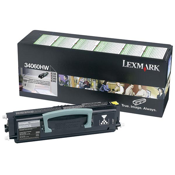 Lexmark 34060HW Black OEM High Yield Toner