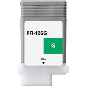 Premium Quality Green Inkjet Cartridge compatible with Canon 6628B001AA (PFI-106Green)