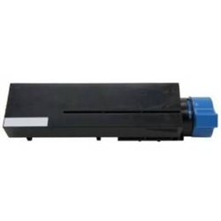 Premium Quality Black Toner Cartridge compatible with Okidata 44574701