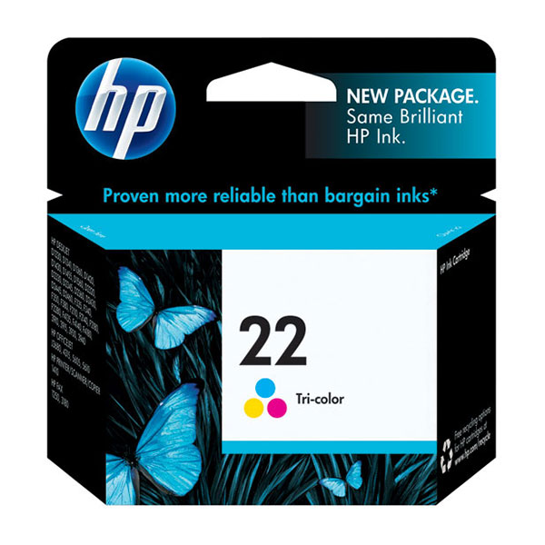HP C9352AN (HP 22) Color OEM Inkjet Cartridge